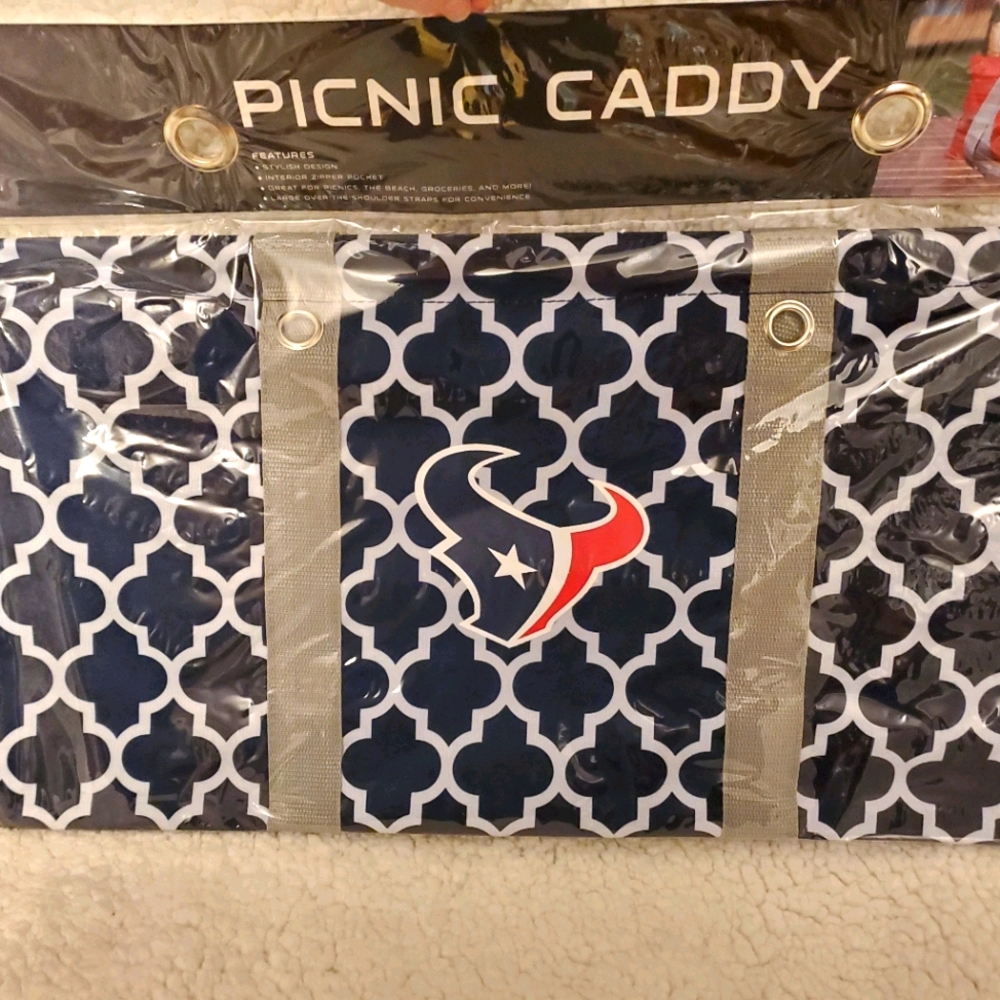 Houston Texans picnic caddy